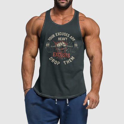 Ultimate Gym Tank Top for Men: Stay Cool and Comfy During Intense Workouts- TT02459