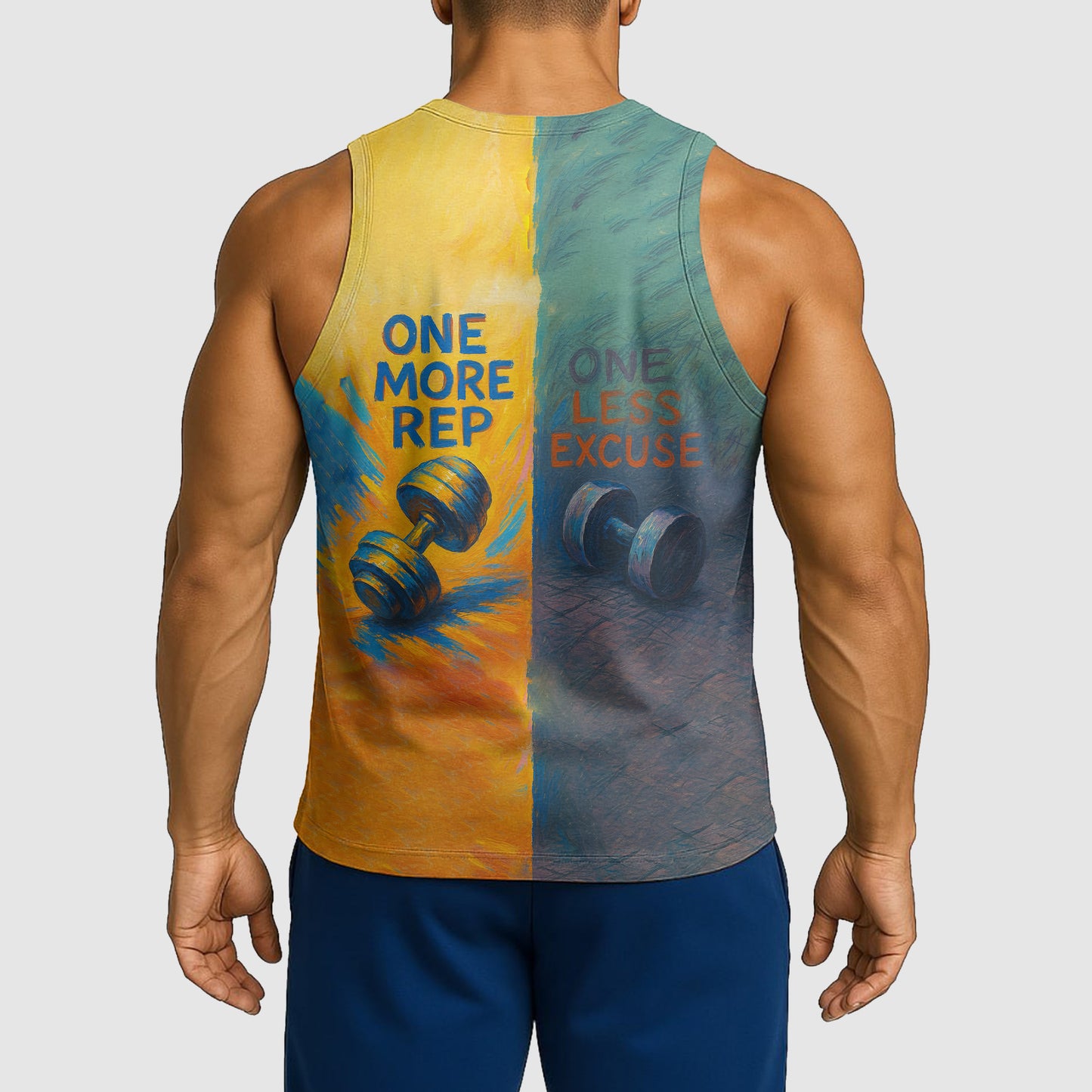 Ultimate Gym Tank Top for Men: Stay Cool and Comfy During Intense Workouts- TT02505
