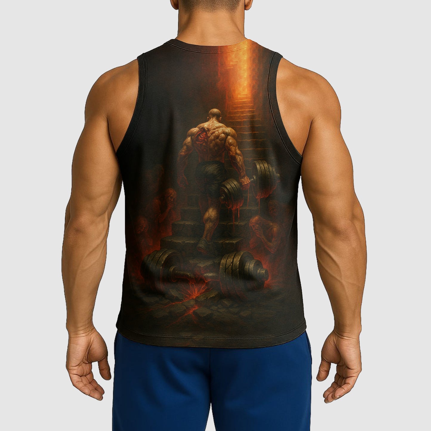 Ultimate Gym Tank Top for Men: Stay Cool and Comfy During Intense Workouts- TT02506