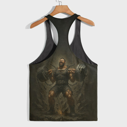 Bodybuilding Racerback Tank Top- TT02519