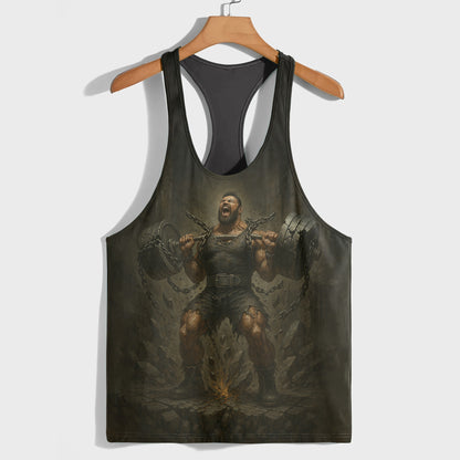 Bodybuilding Racerback Tank Top- TT02519
