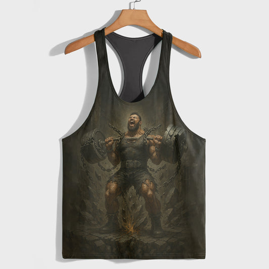 Bodybuilding Racerback Tank Top- TT02519