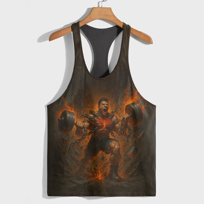 Bodybuilding Racerback Tank Top- TT02521