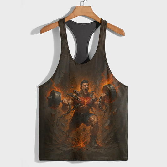 Bodybuilding Racerback Tank Top- TT02521