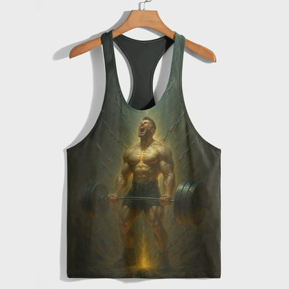 Bodybuilding Racerback Tank Top- TT02523