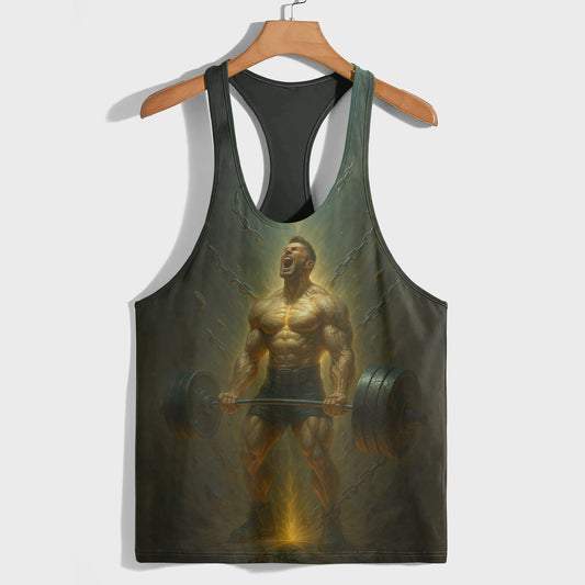 Bodybuilding Racerback Tank Top- TT02523