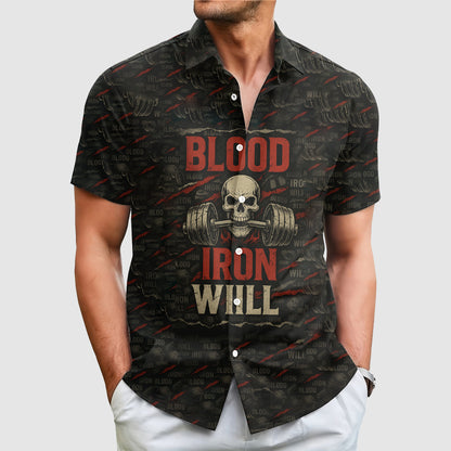 GymPro Short Sleeve Button Shirt- TT02541