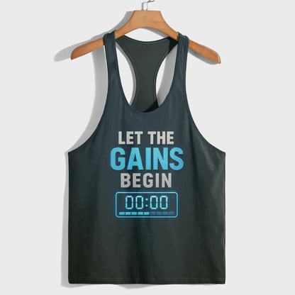 Bodybuilding Racerback Tank Top- TT02563