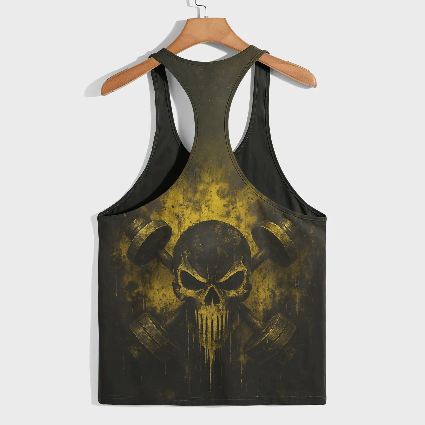 Skull 3D Racerback Tank Top- TT02687