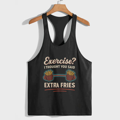 Bodybuilding Racerback Tank Top- TT02698