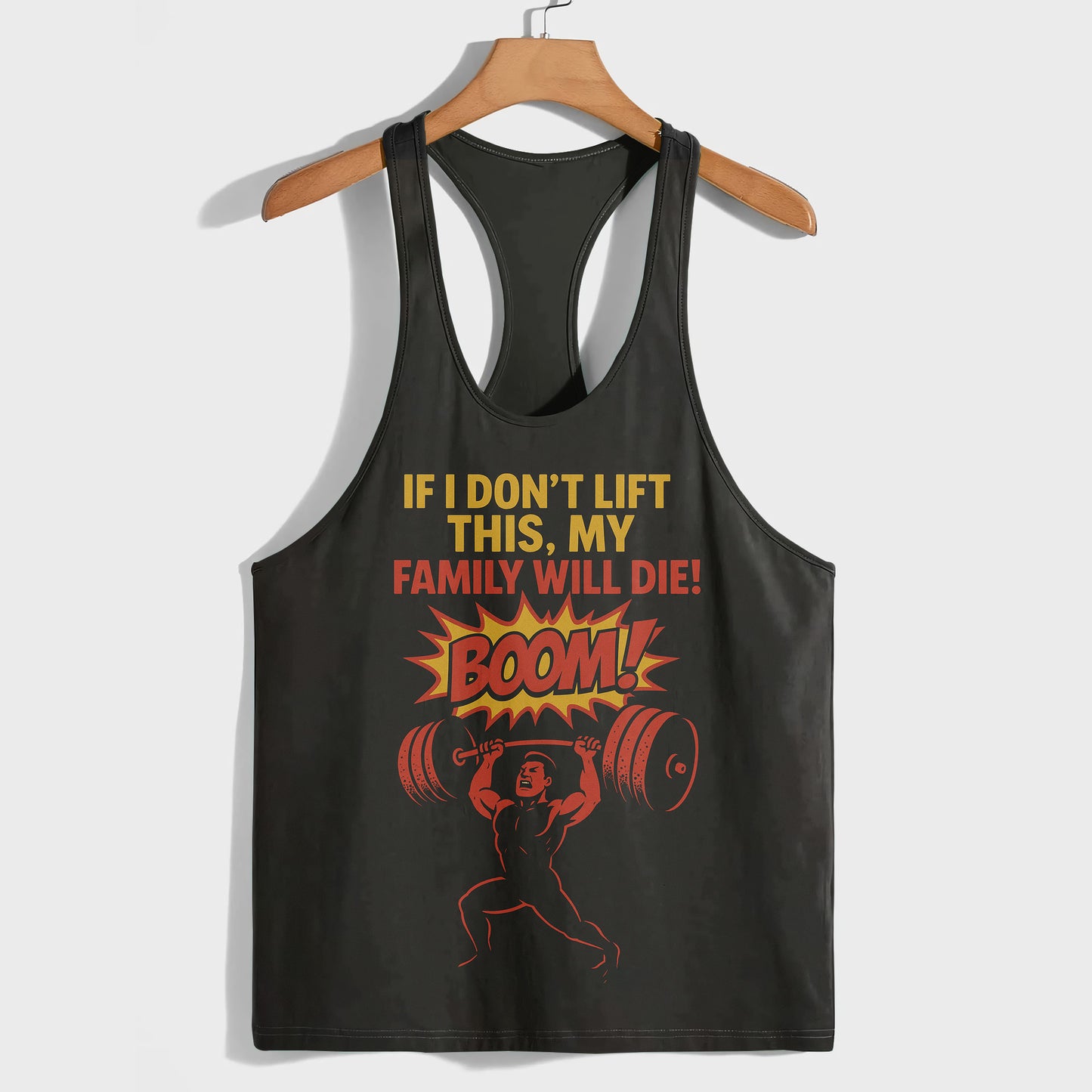 Bodybuilding Racerback Tank Top- TT02701