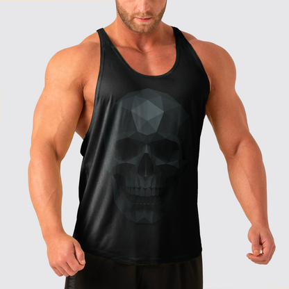 Skull Power Training Tank Top for Men- TT02728