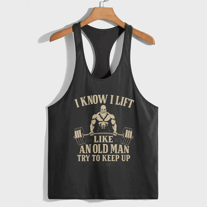 Bodybuilding Racerback Tank Top- TT02738