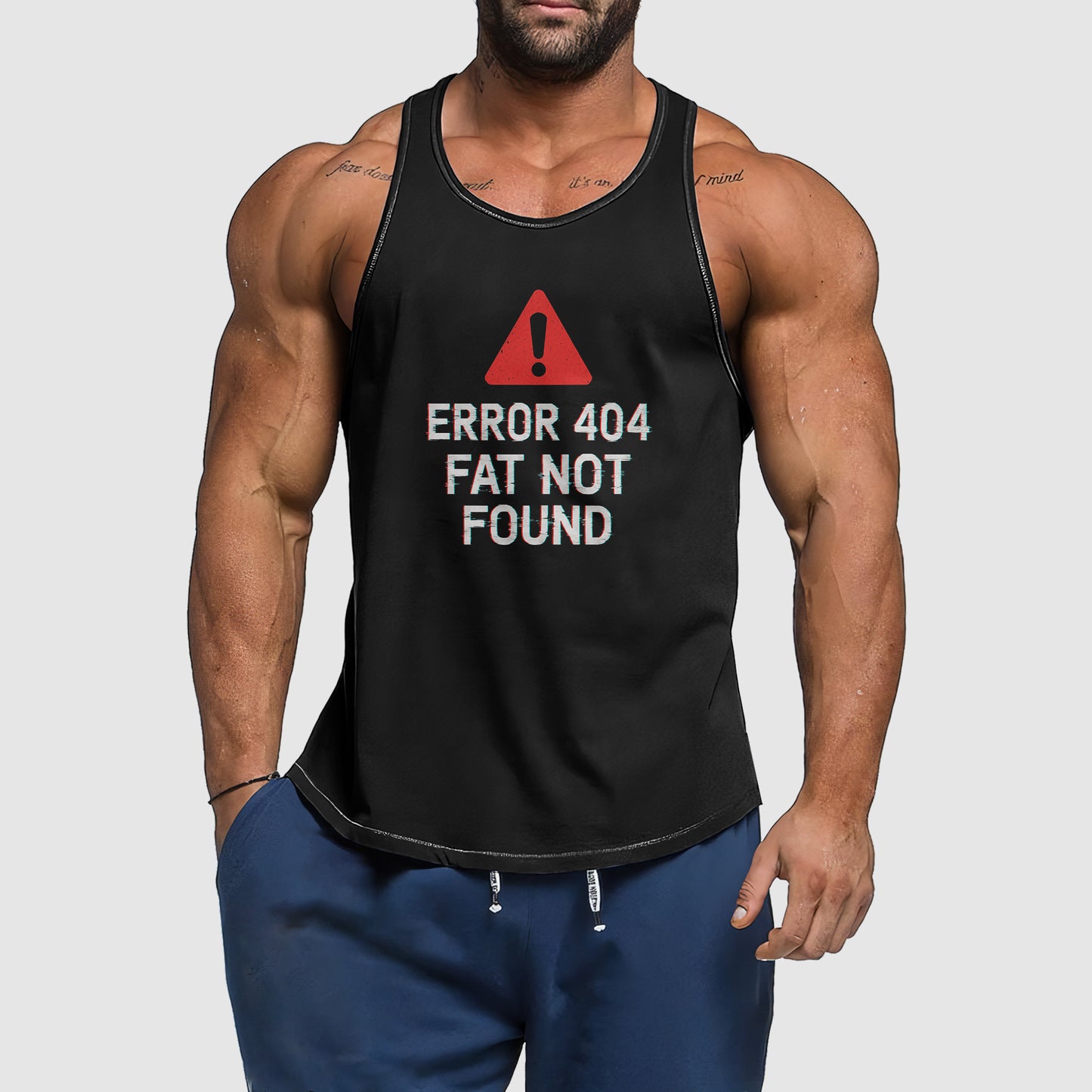Ultimate Gym Tank Top for Men: Stay Cool and Comfy During Intense Workouts- TT02768