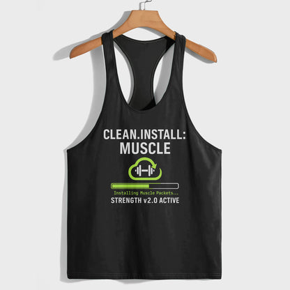 Bodybuilding Racerback Tank Top- TT02806