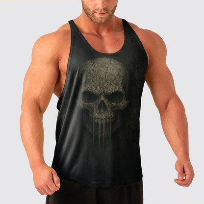 Skull Power Training Tank Top for Men- TT02820