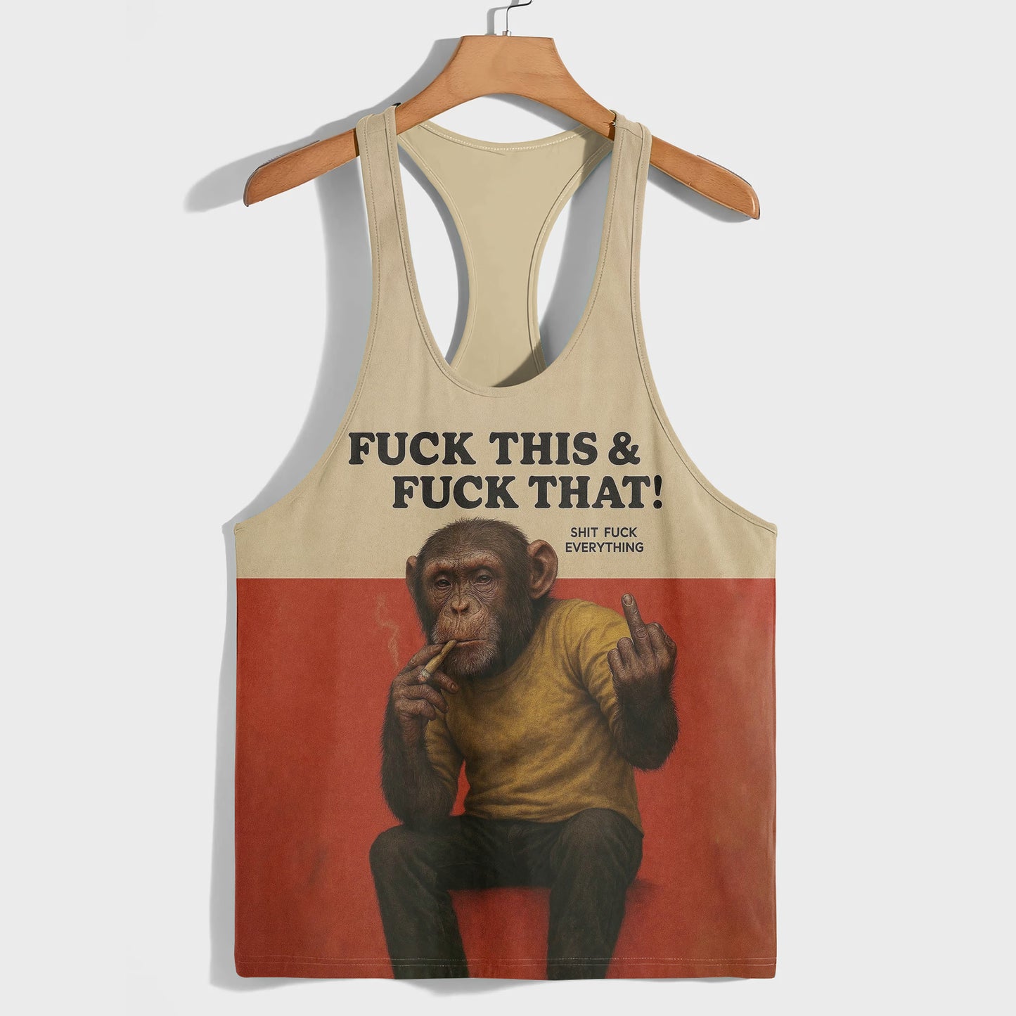 Funny Meme Racerback Tank Top- TT02858