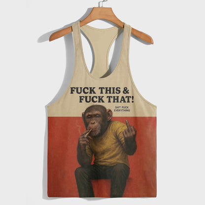 Funny Meme Racerback Tank Top- TT02858