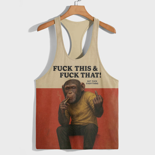 Funny Meme Racerback Tank Top- TT02858