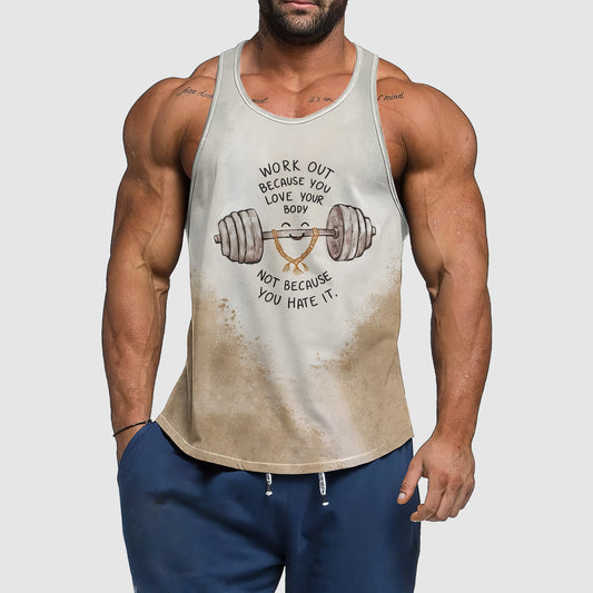 Ultimate Gym Tank Top for Men: Stay Cool and Comfy During Intense Workouts- TT02878