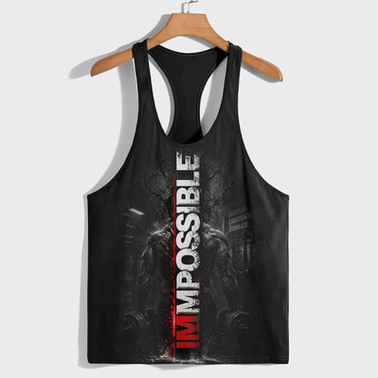 Bodybuilding Racerback Tank Top- TT02900