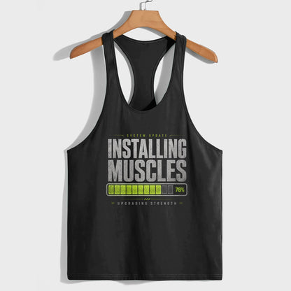 Bodybuilding Racerback Tank Top- TT02934