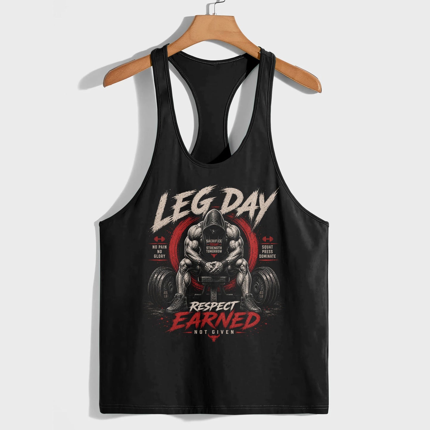 Bodybuilding Racerback Tank Top- TT02952