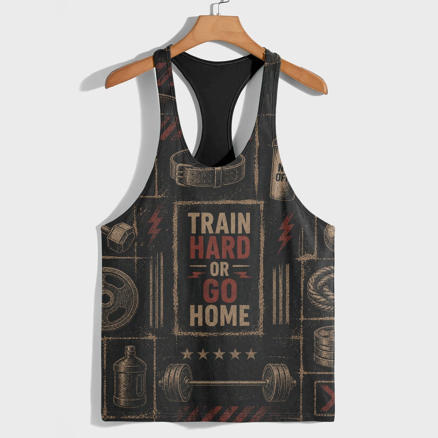 Bodybuilding Racerback Tank Top- TT02954