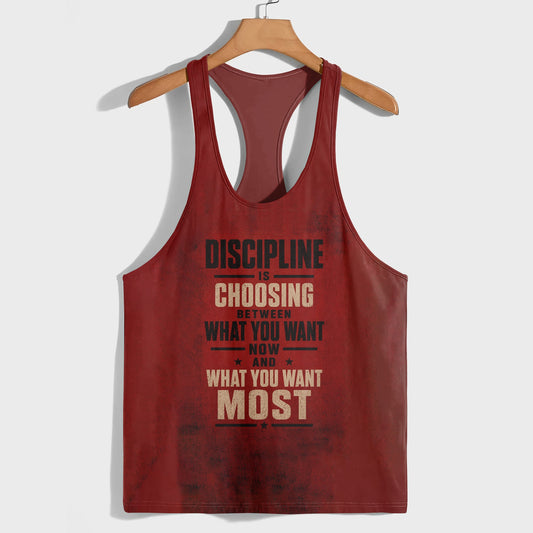 Bodybuilding Racerback Tank Top- TT03023
