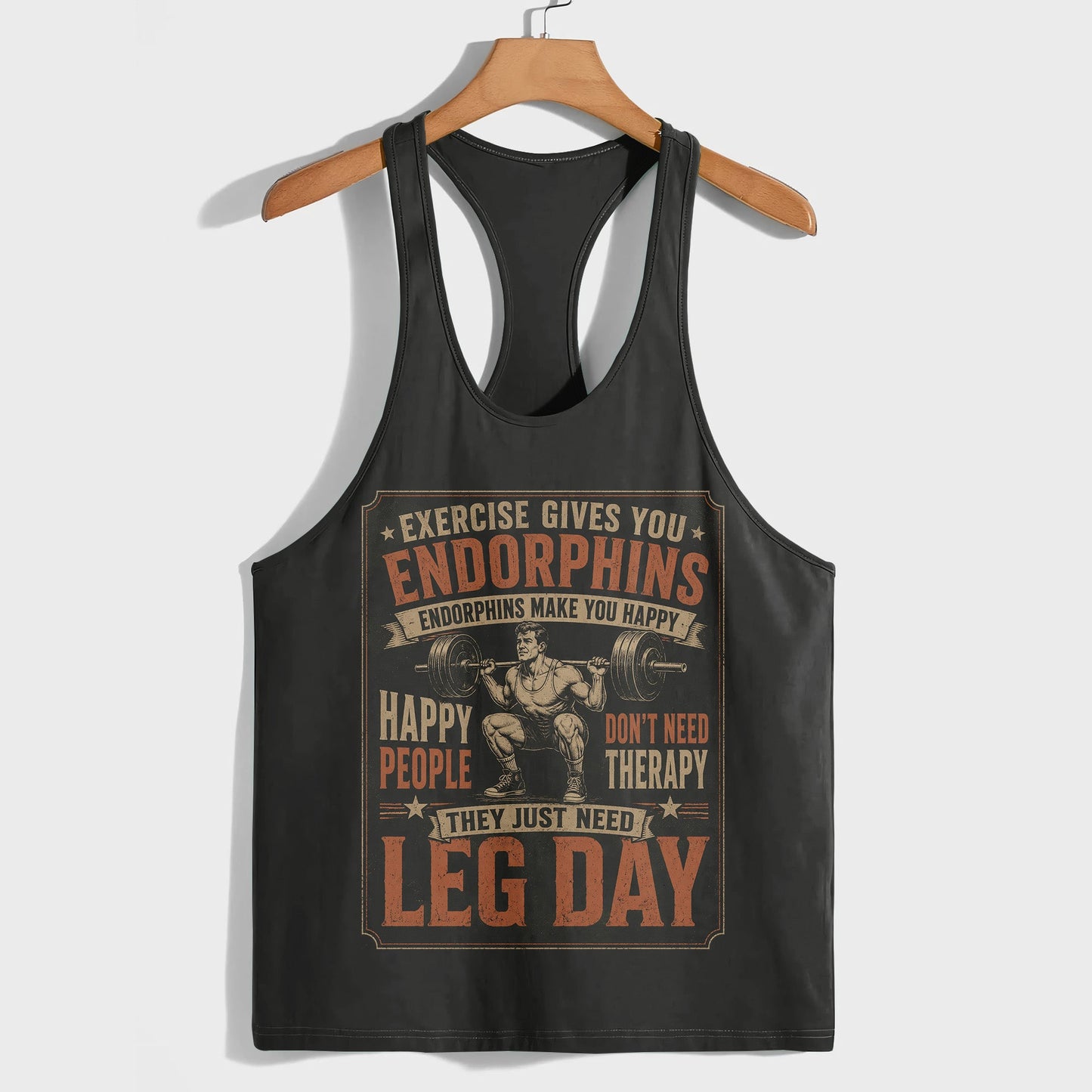 Bodybuilding Racerback Tank Top- TT03066