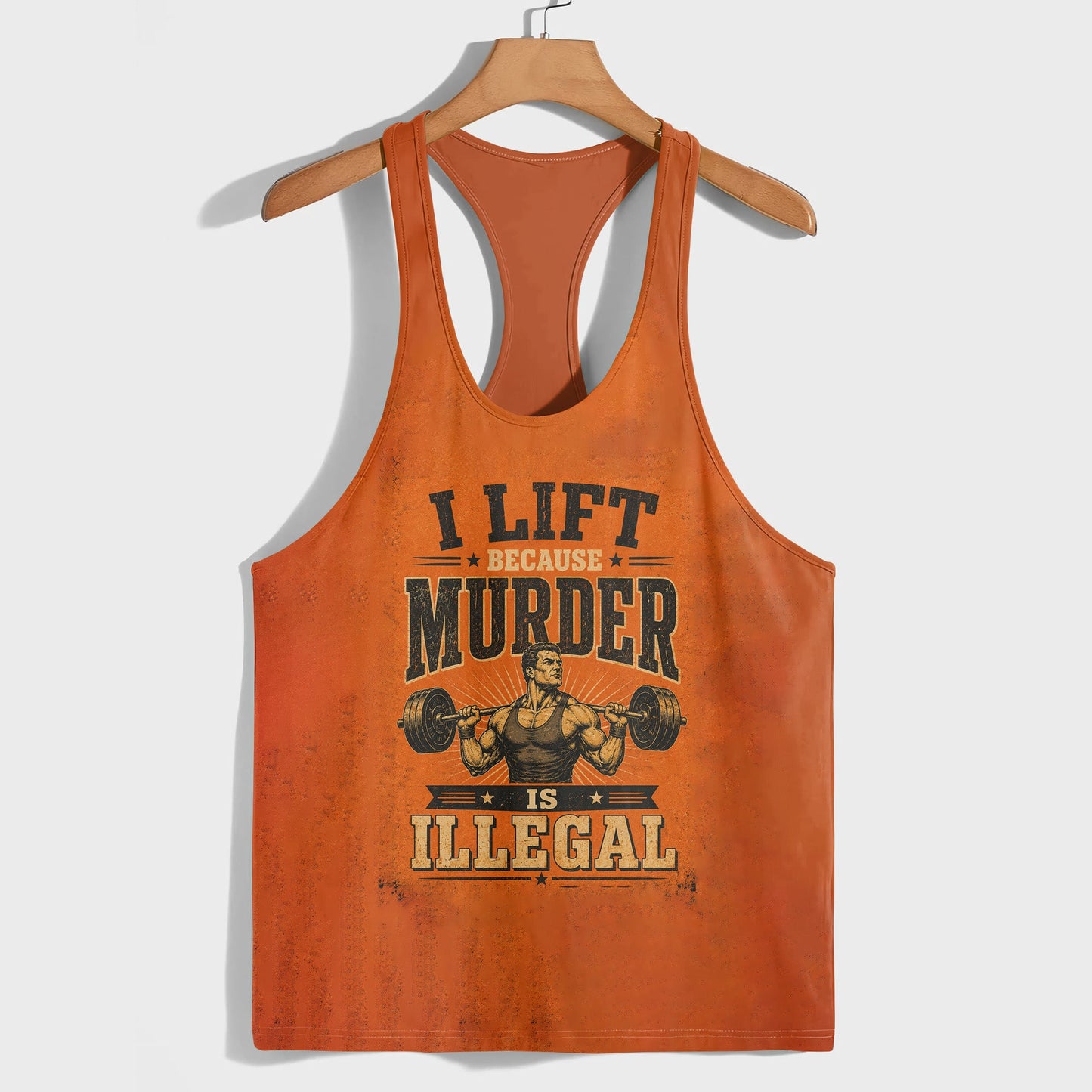 Bodybuilding Racerback Tank Top- TT03071