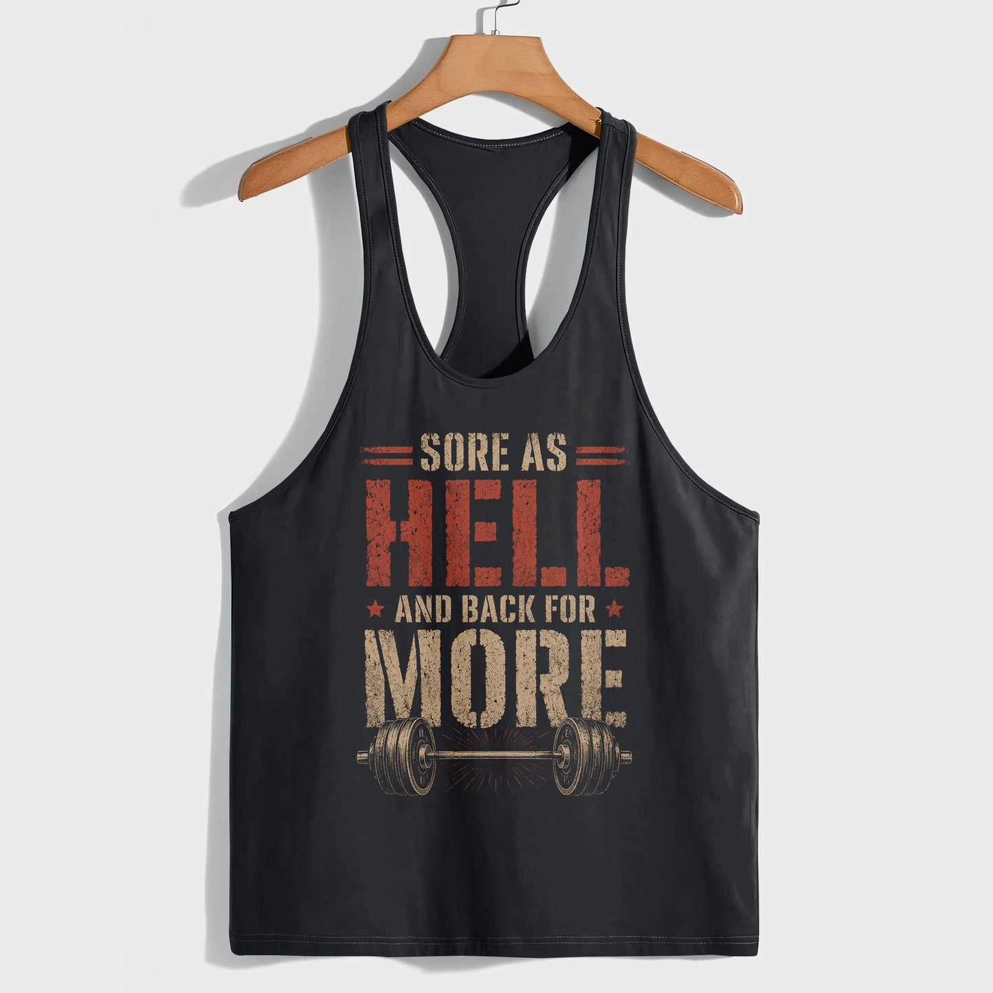 Bodybuilding Racerback Tank Top- TT03074