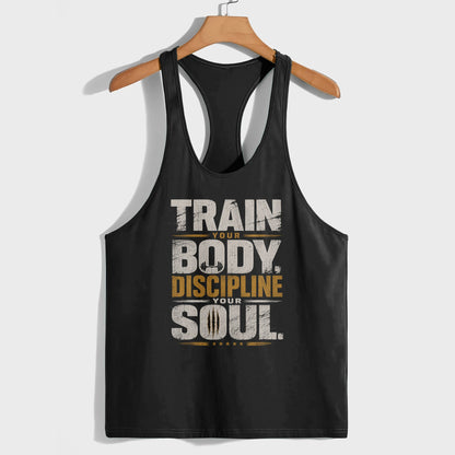 Bodybuilding Racerback Tank Top- TT03086