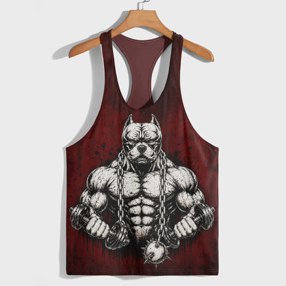 Savage Power Series Racerback Tank Top- TT03090