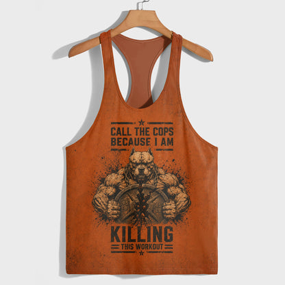 Savage Power Series Racerback Tank Top- TT03097