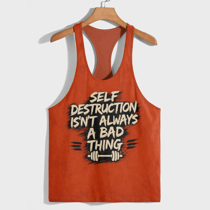 Bodybuilding Racerback Tank Top- TT03103