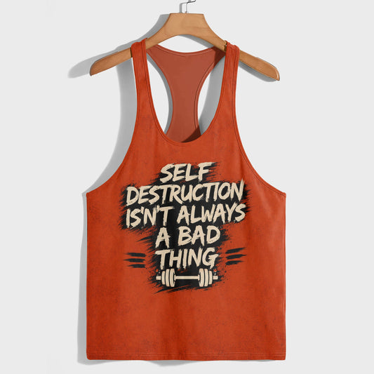 Bodybuilding Racerback Tank Top- TT03103