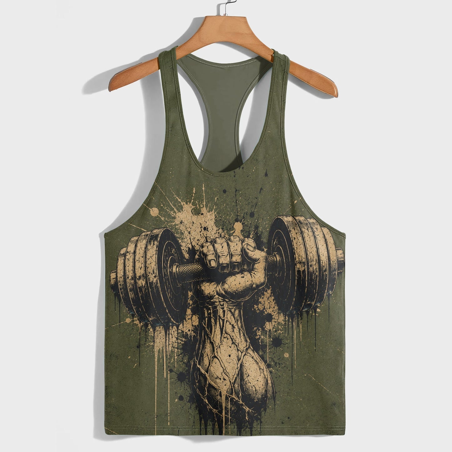 Bodybuilding Racerback Tank Top- TT03121