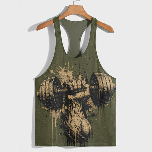 Bodybuilding Racerback Tank Top- TT03121