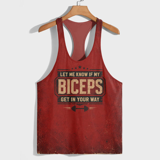 Bodybuilding Racerback Tank Top- TT03123