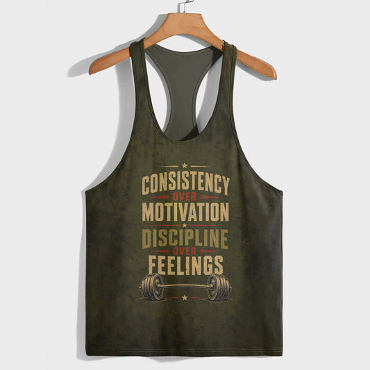 Bodybuilding Racerback Tank Top- TT03125