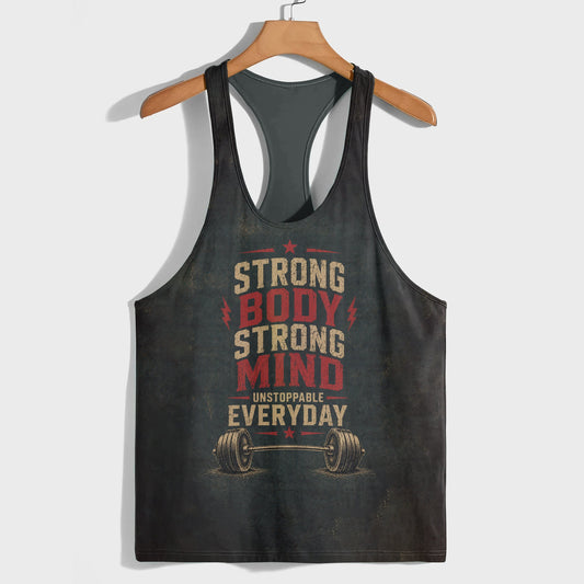 Bodybuilding Racerback Tank Top- TT03126