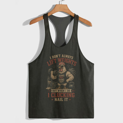 Bodybuilding Racerback Tank Top- TT03137