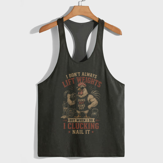 Bodybuilding Racerback Tank Top- TT03137