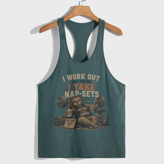 Bodybuilding Racerback Tank Top- TT03139