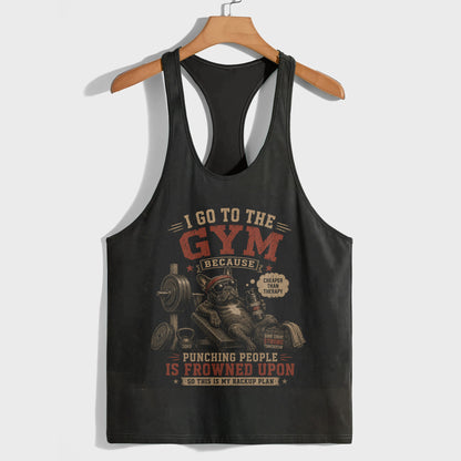 Bodybuilding Racerback Tank Top- TT03140