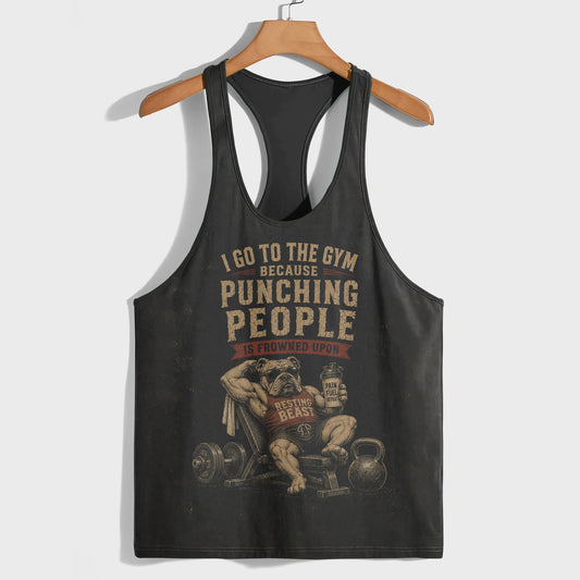 Bodybuilding Racerback Tank Top- TT03142