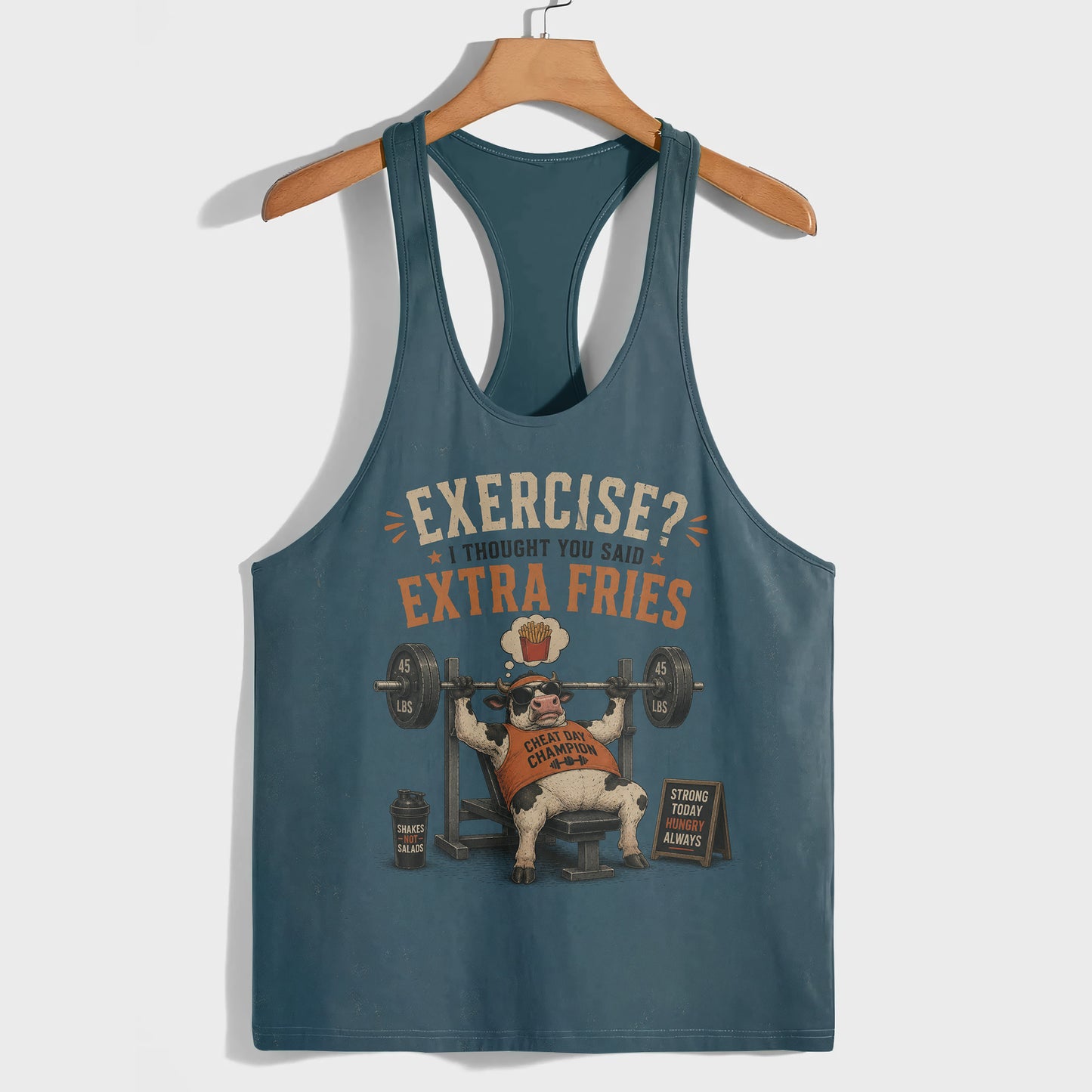 Bodybuilding Racerback Tank Top- TT03144