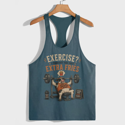 Bodybuilding Racerback Tank Top- TT03144