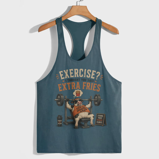 Bodybuilding Racerback Tank Top- TT03144
